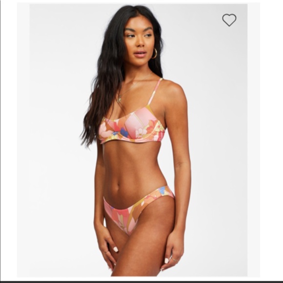 🆕NWT Billabong Groovy Garden Tropic Bikini Bottom - Picture 3 of 9